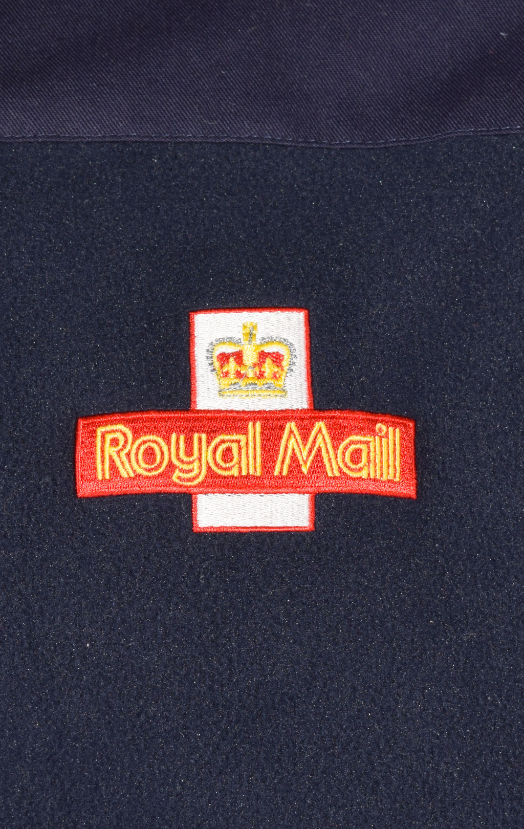 Толстовка форменная Royal Mail флис без капюшона blue/red б/у Англия