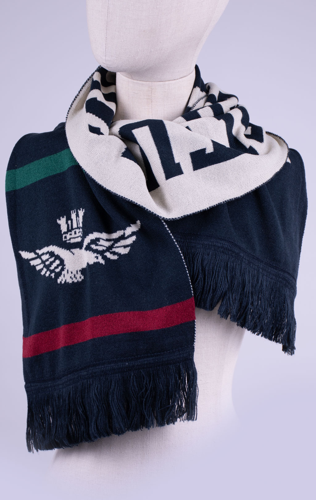 Шарф AERONAUTICA MILITARE FW 26/27/CN sky captain/oatmeal/olivine (SH 1177) 