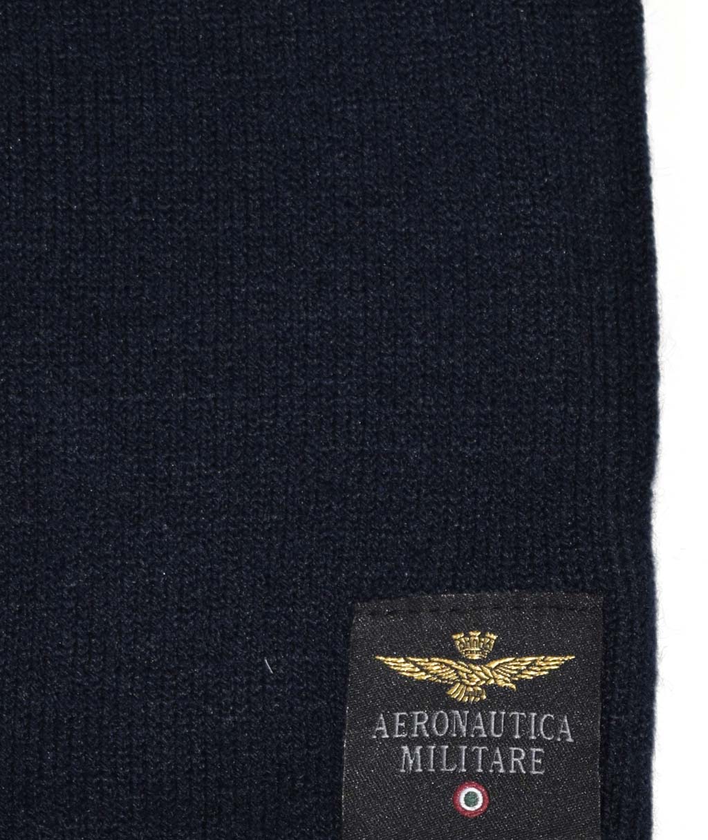 Шапка вязаная AERONAUTICA MILITARE FW 20/21/CZ blue navy (CU 023)