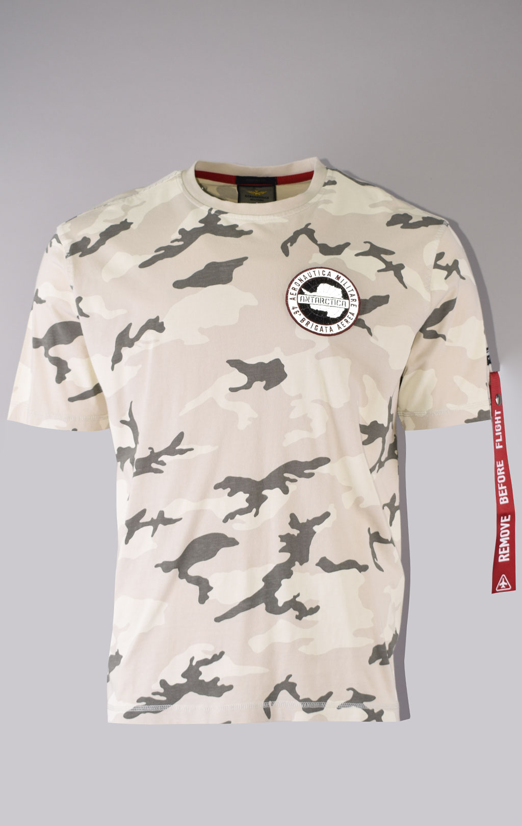 Футболка AERONAUTICA MILITARE ANTARCTICA FW 23/24/TR light camouflage (TS 2143)