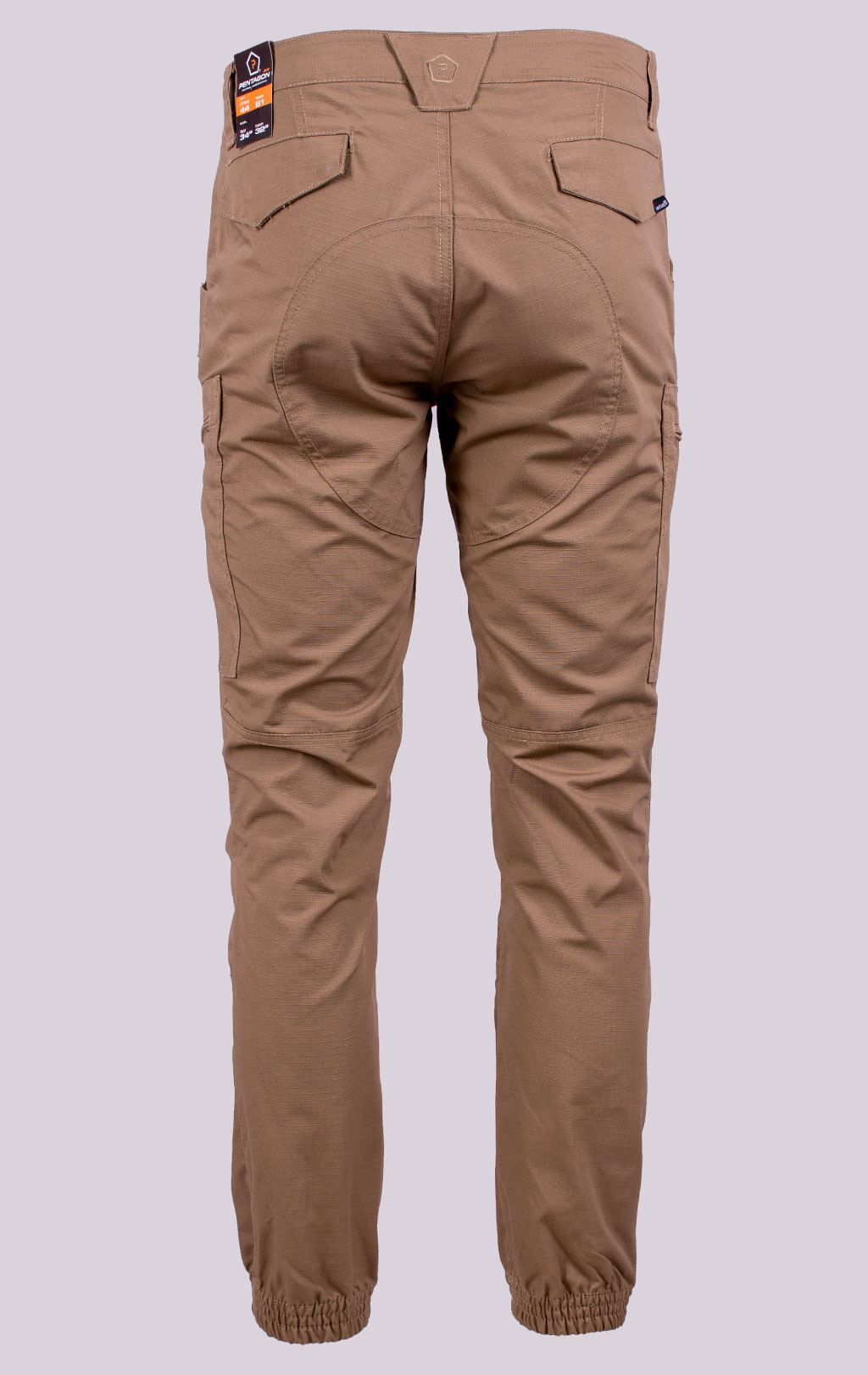 Брюки тактические Pentagon YPERO big size хлопок35%/полиэстер65% Rip-Stop coyote 05035 