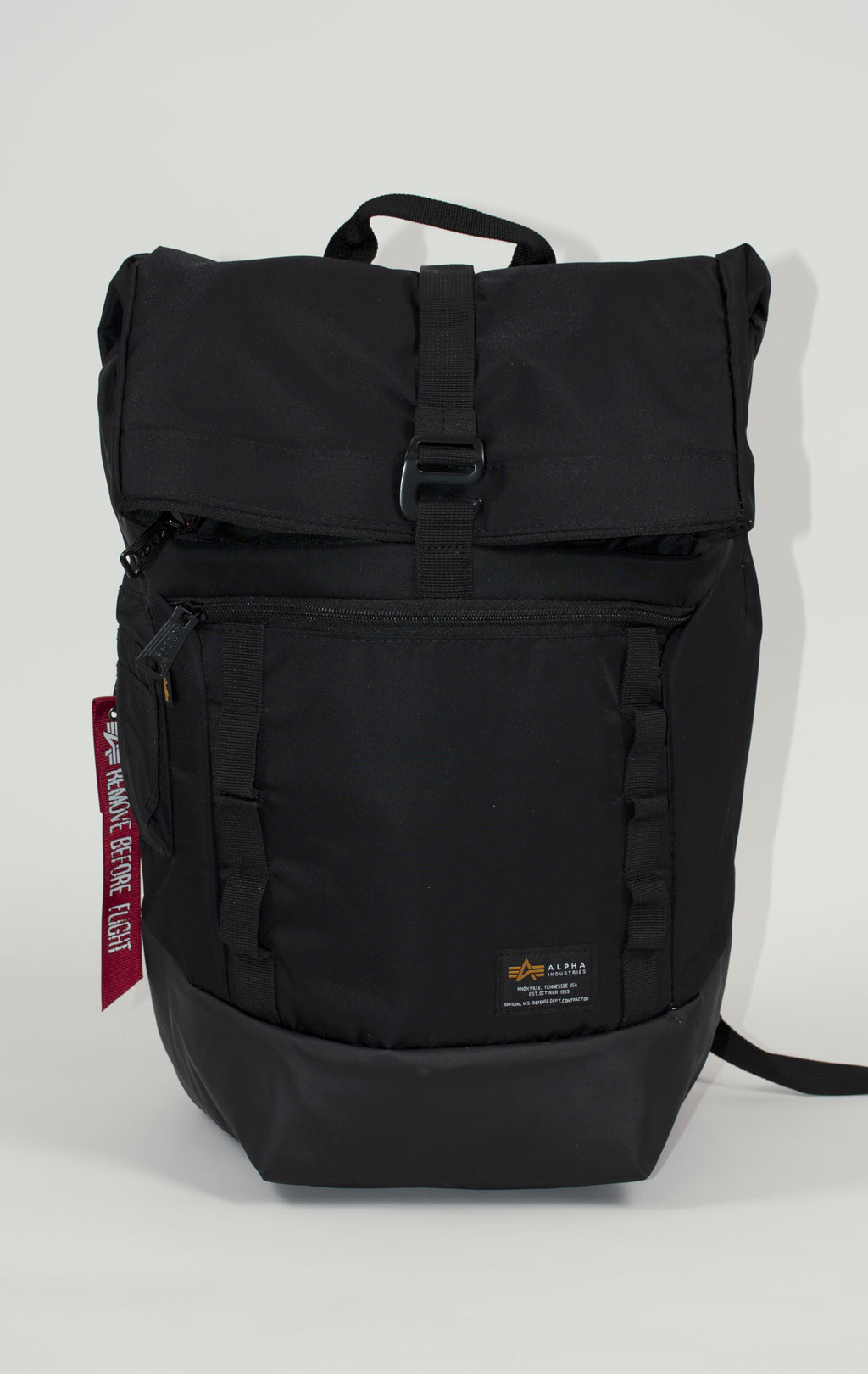 Рюкзак ALPHA INDUSTRIES CREW RT BAG black 