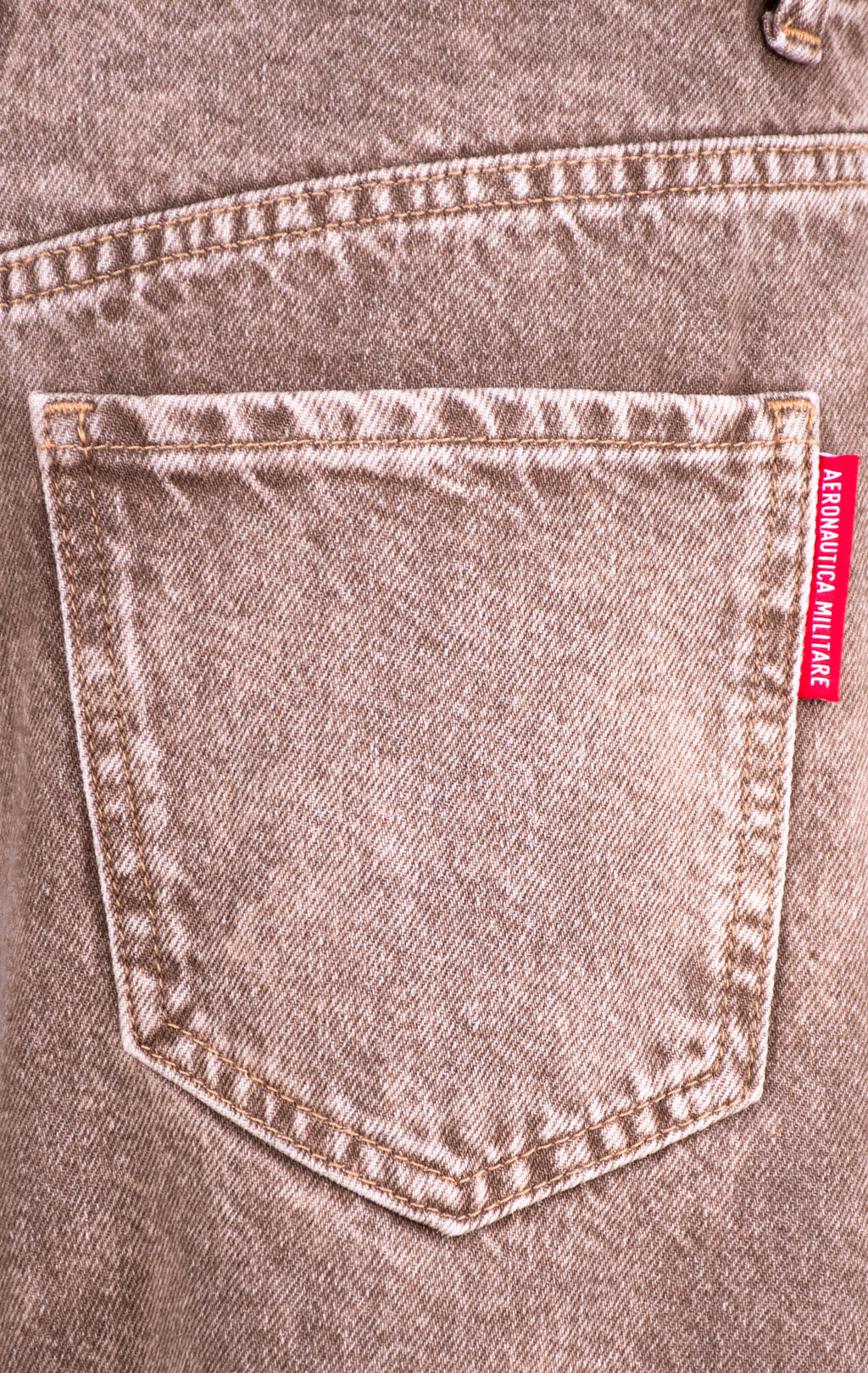 Женские джинсы AERONAUTICA MILITARE BARREL FW 26/27/IT silver mink (PJ 0217) 