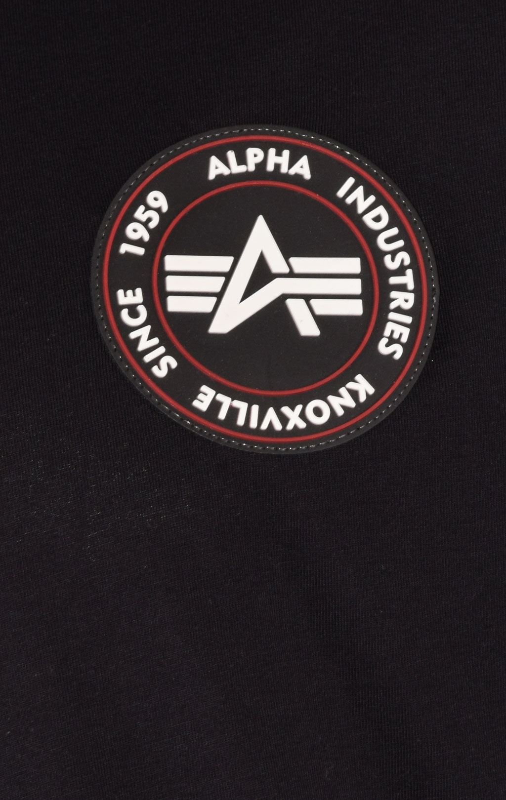 Футболка ALPHA INDUSTRIES RBF BACK STRIPE T black 