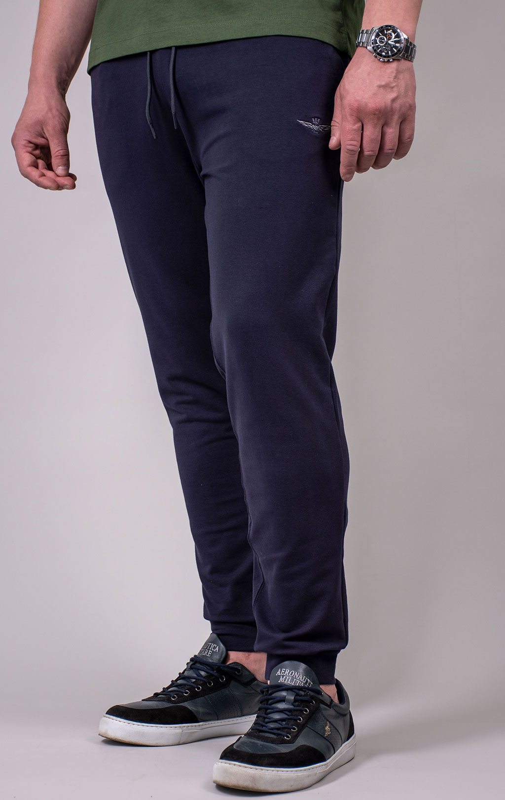 Брюки спортивные AERONAUTICA MILITARE SS 24 m/BD blue navy (PF 872)