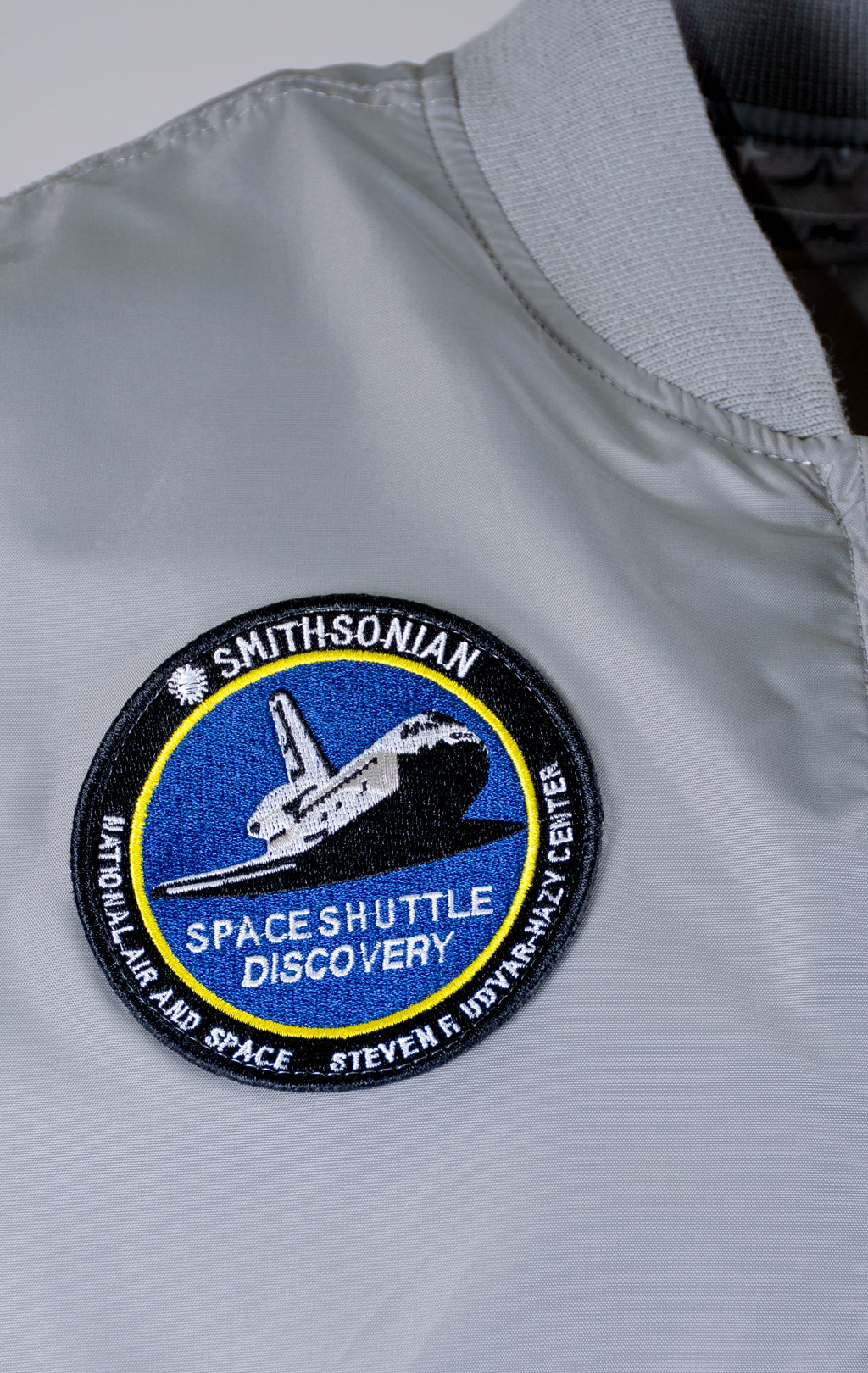 Ветровка-бомбер ALPHA INDUSTRIES MA-1 TT NASA REVERSIBLE II silver 