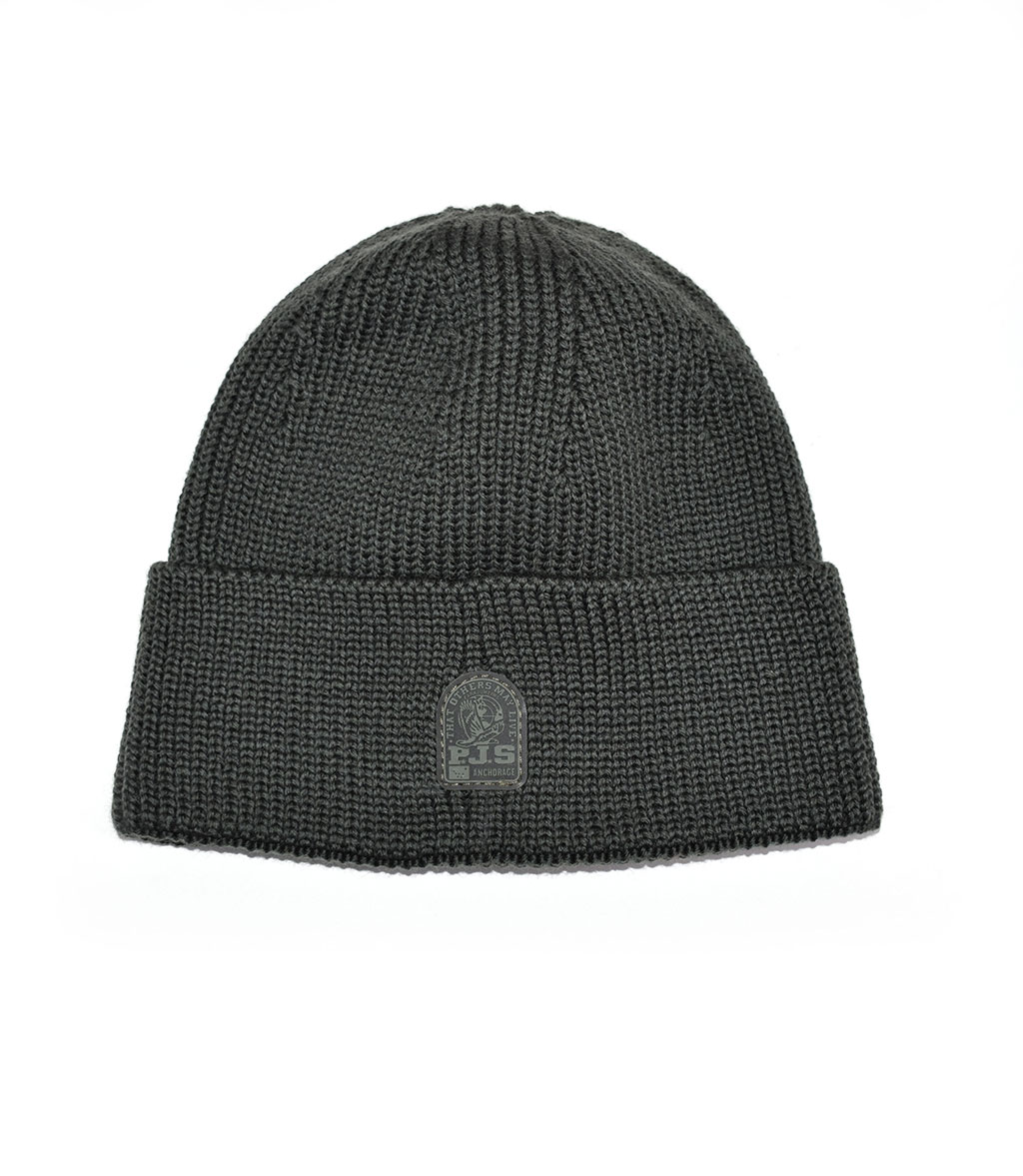 Шапка вязаная PARAJUMPERS PLAIN BEANIE FW 19/20 moss green 