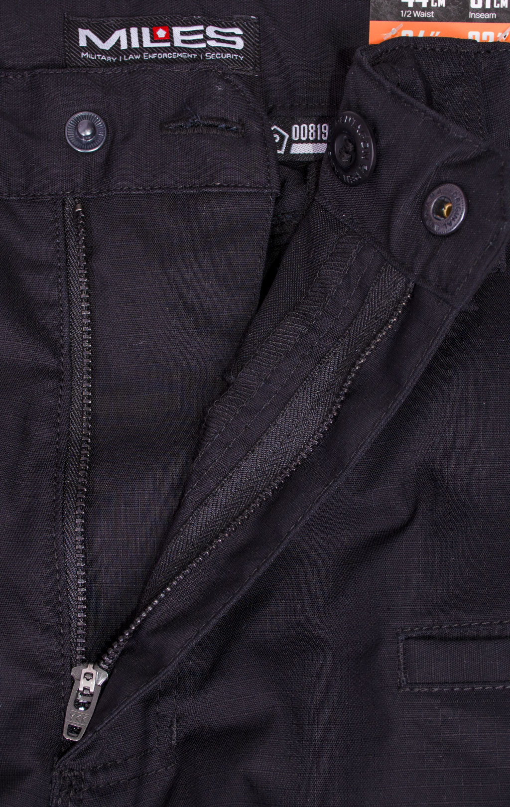 Брюки тактические Pentagon RANGER 2.0 хлопок35%/полиэстер65% Rip-Stop stretch black 05007 
