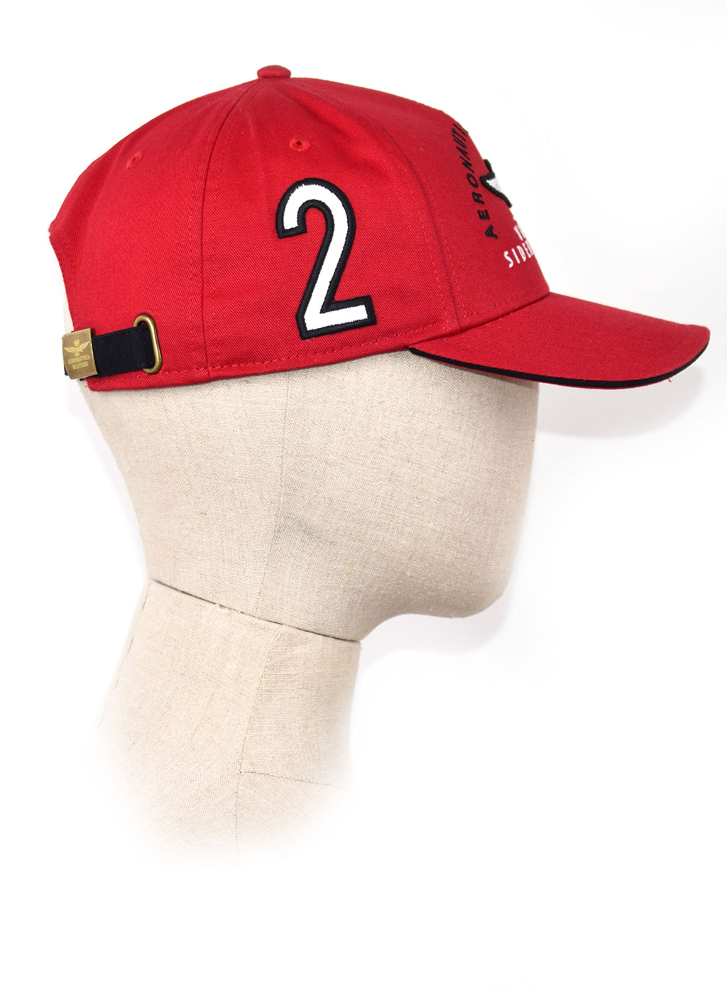 Бейсболка AERONAUTICA MILITARE SS 20/CN rosso (HA 1044)