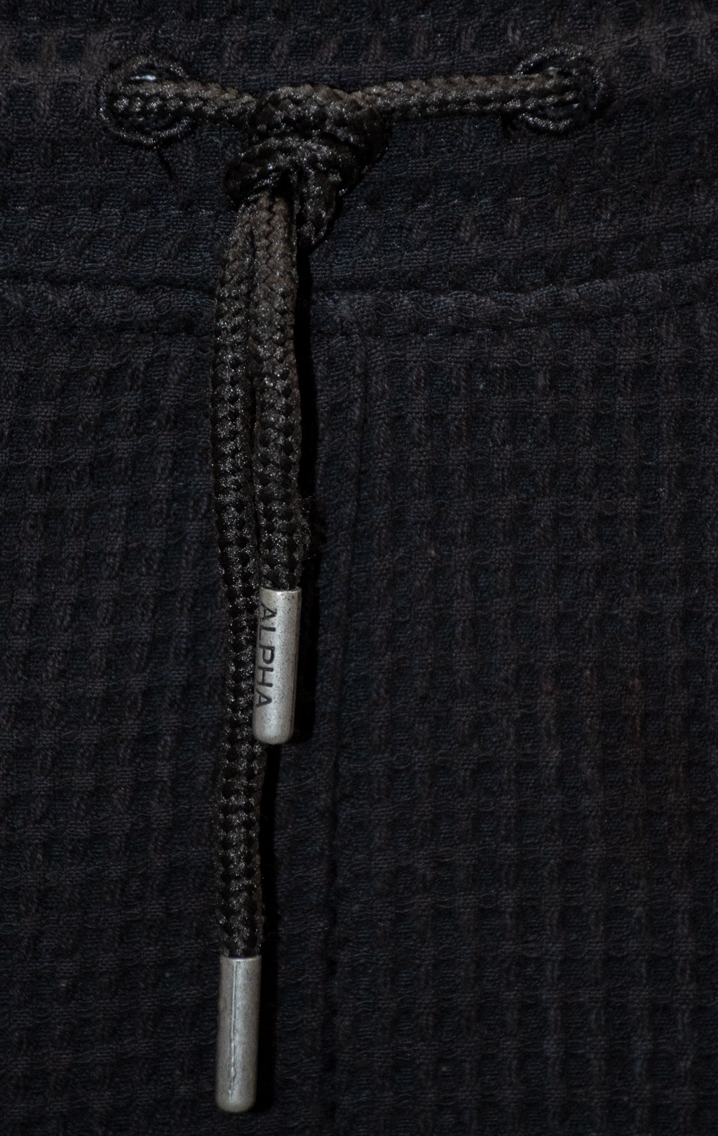 Брюки спортивные джоггеры ALPHA INDUSTRIES STUDIO WAFFLE JOGGER black 