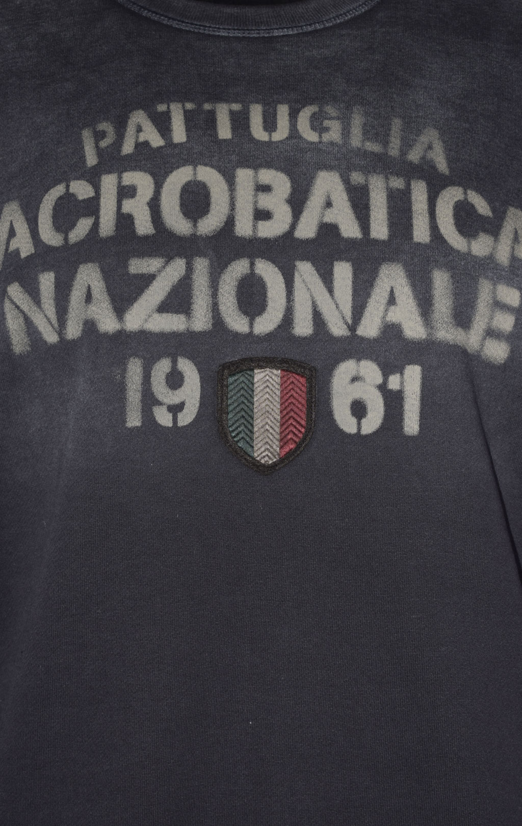 Свитшот AERONAUTICA MILITARE FW 22/23/IN blue scuro (FE 1717) 