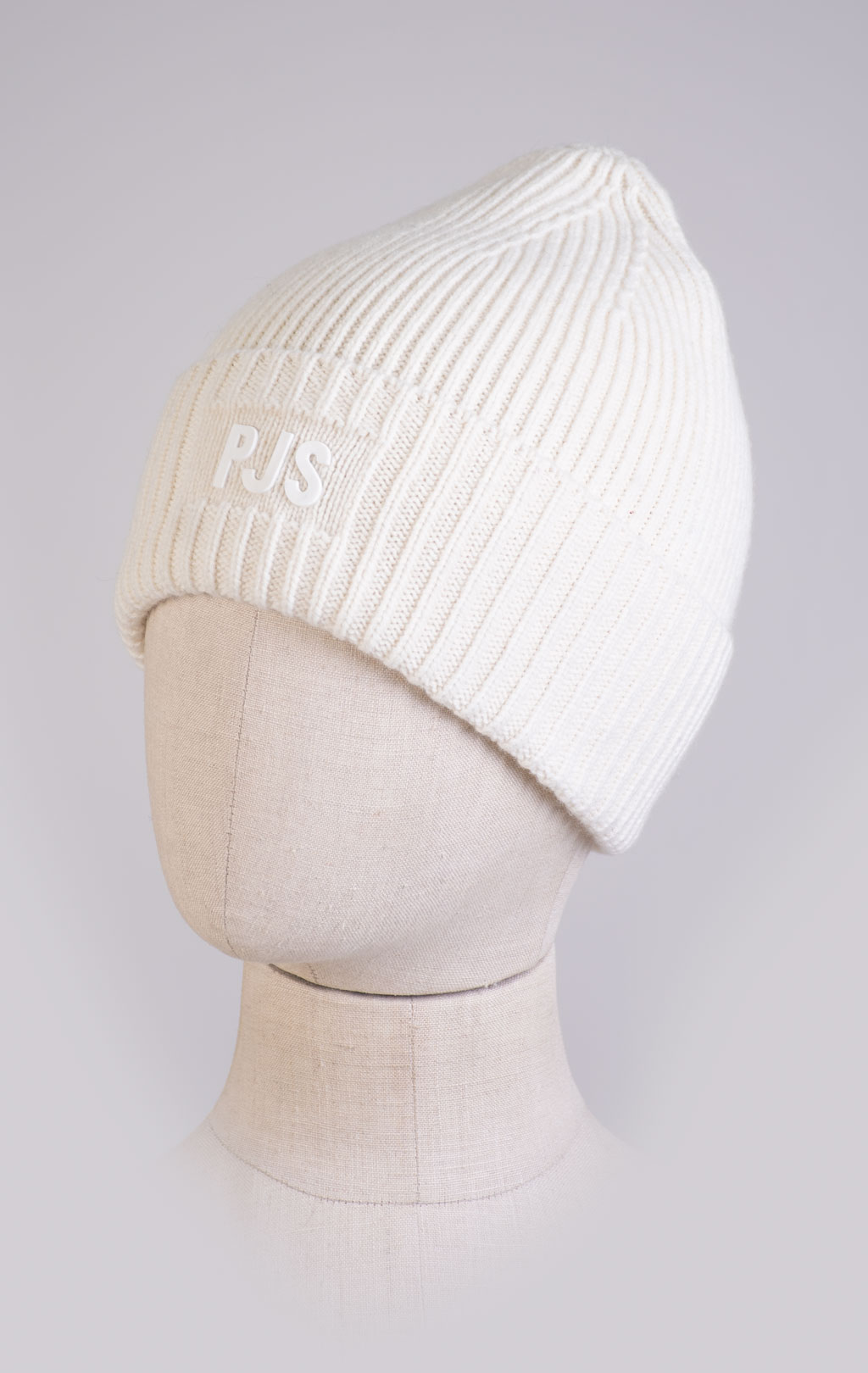 Шапка вязаная PARAJUMPERS PJS HAT FW 25/26 moonbeam 