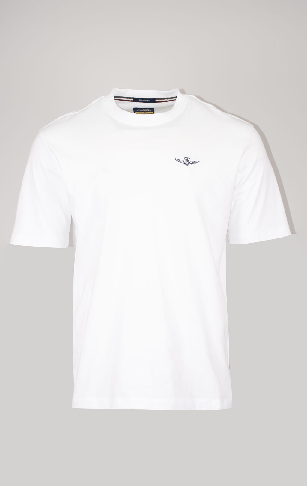 Футболка AERONAUTICA MILITARE SS 24/TR off white (TS 2065) 