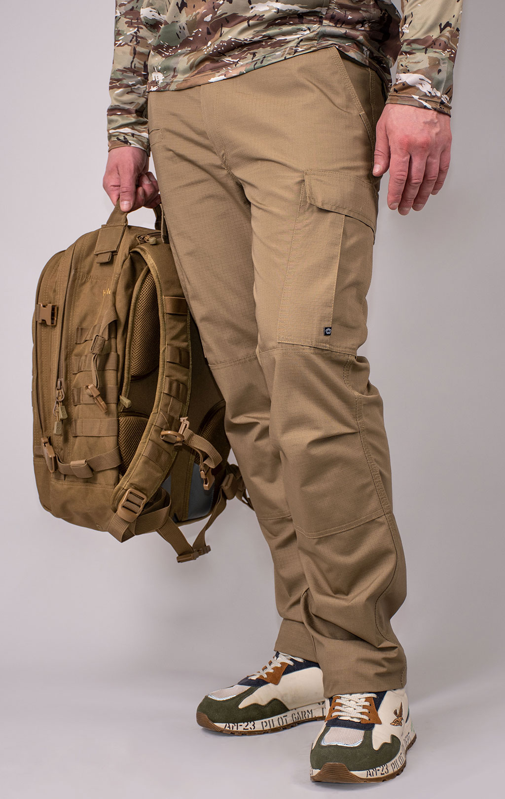 Брюки тактические Pentagon BDU 2.0 хлопок35%/полиэстер65% Rip-Stop coyote 05001 