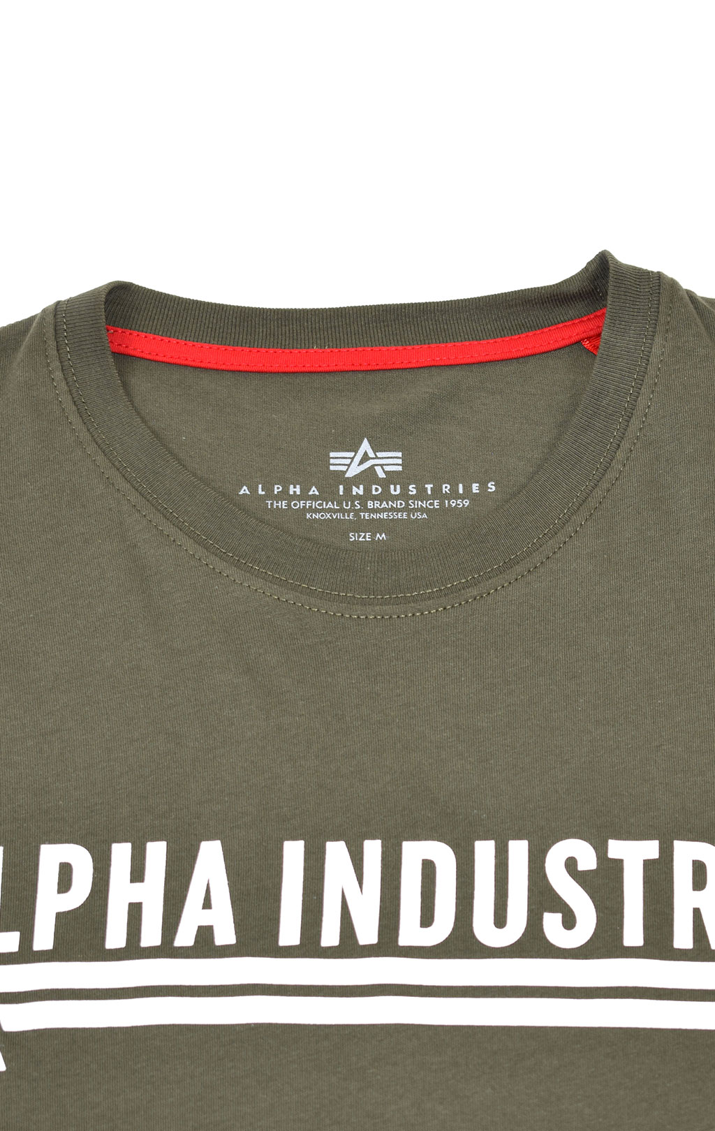 Футболка ALPHA INDUSTRIES ALPHA INDUSTRIES dark olive 