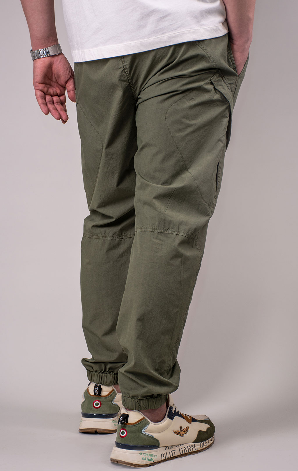 Брюки-карго лёгкие BLAUER SS 24 m olive (PO1237) 