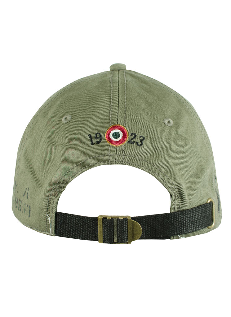 Бейсболка AERONAUTICA MILITARE verde militare (HA 943) 