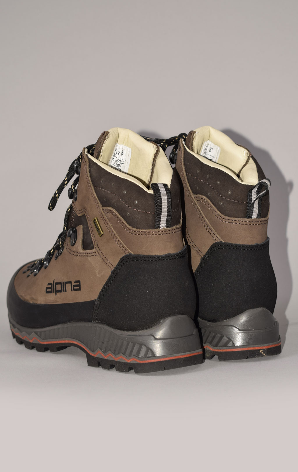 Ботинки- треккинговые ALPINA Gore-Tex (Sympatex) NEPAL brown 