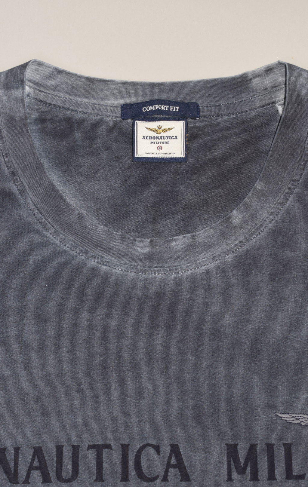Футболка AERONAUTICA MILITARE big size SS 23/IN blue navy (TS 2073) 