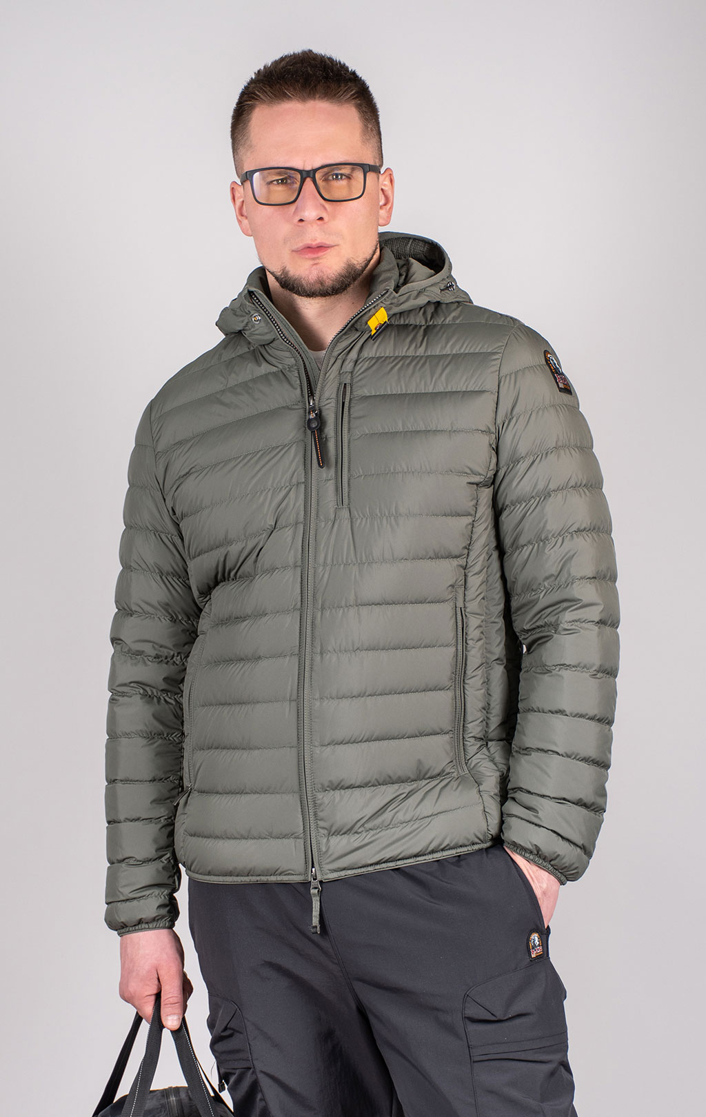Куртка-пуховик лёгкая PARAJUMPERS LAST MINUTE SS 25 m thyme 