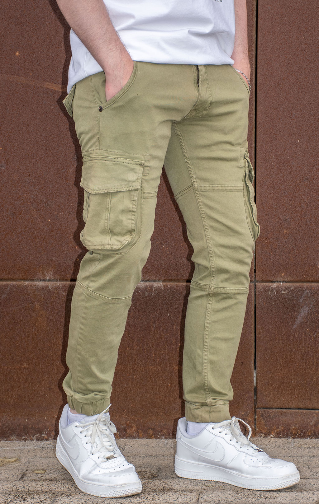 Брюки-карго ALPHA INDUSTRIES ARMY olive 