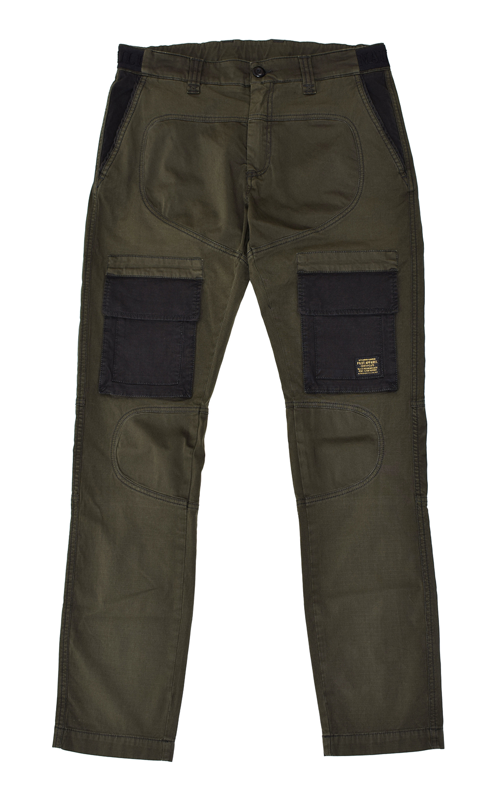 Брюки-карго AERONAUTICA MILITARE SS 21/TN verde scuro (PA 1435) 