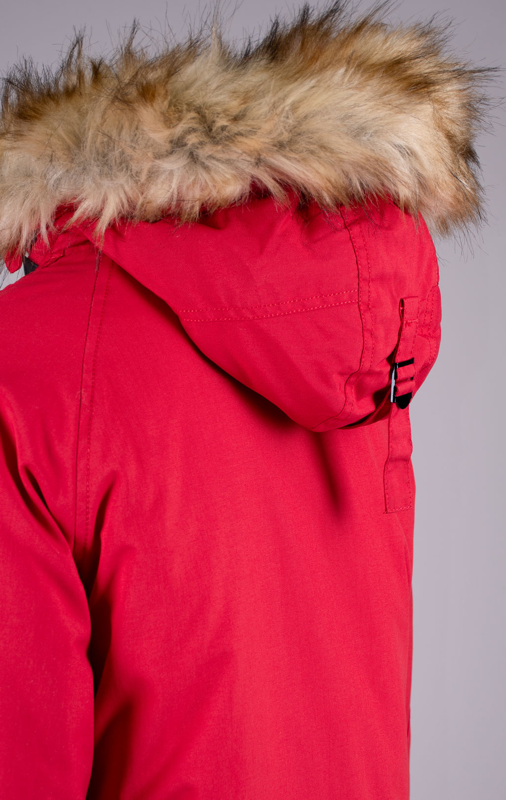 Женская аляска ALPHA INDUSTRIES EXPLORER red speed 