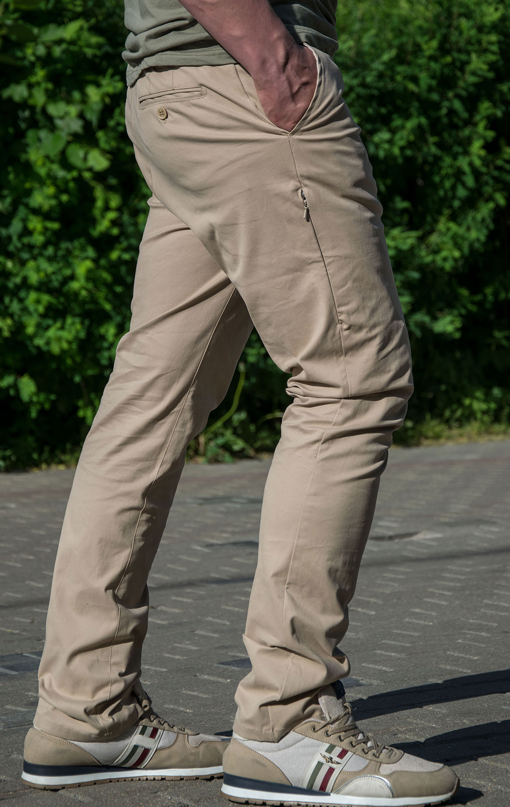 Брюки тактические Pentagon COVERT хлопок stretch khaki 05014 