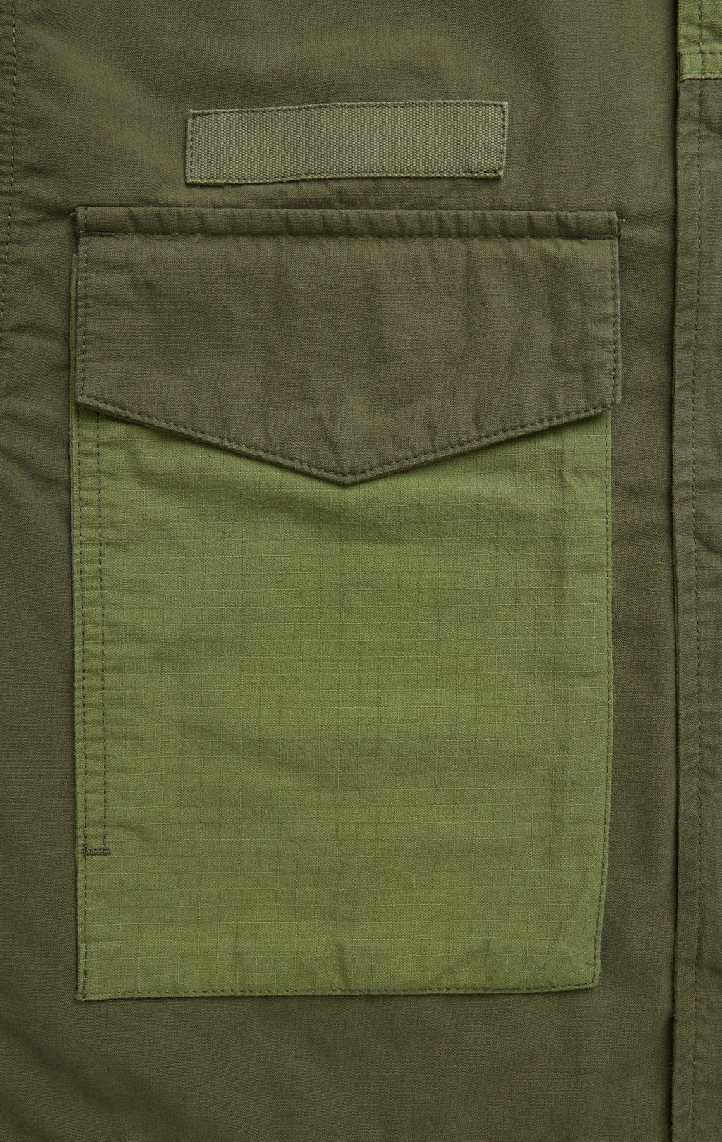 Женская ветровка ALPHA INDUSTRIES MIXED MEDIA SHIRT JACKET SS 24 m OG-107 green 