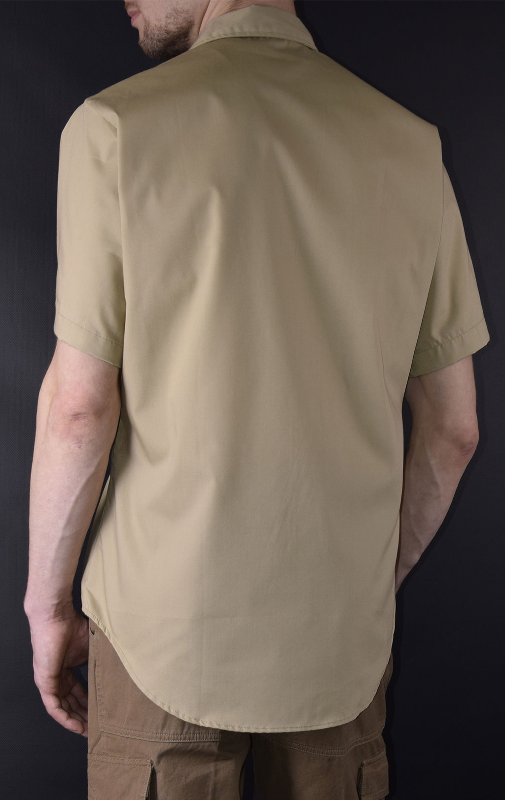 Рубашка Institution Shirt khaki США