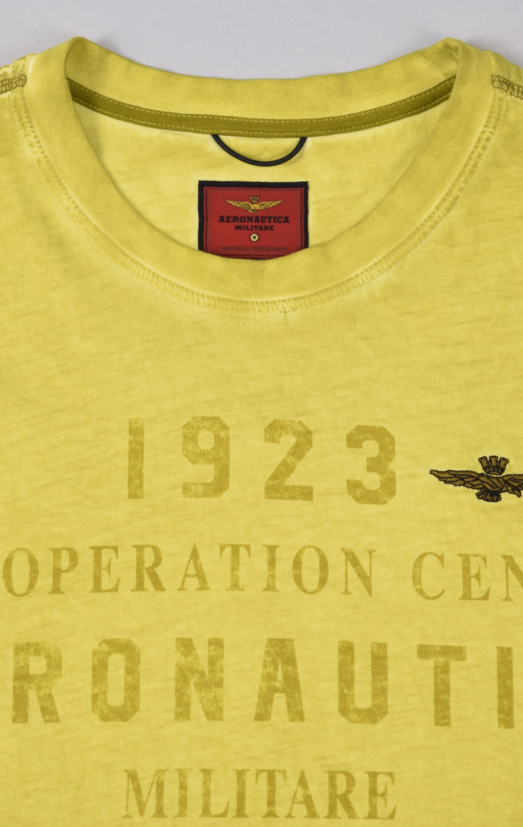 Футболка AERONAUTICA MILITARE FW 21/22/TR lime (TS 1895) 