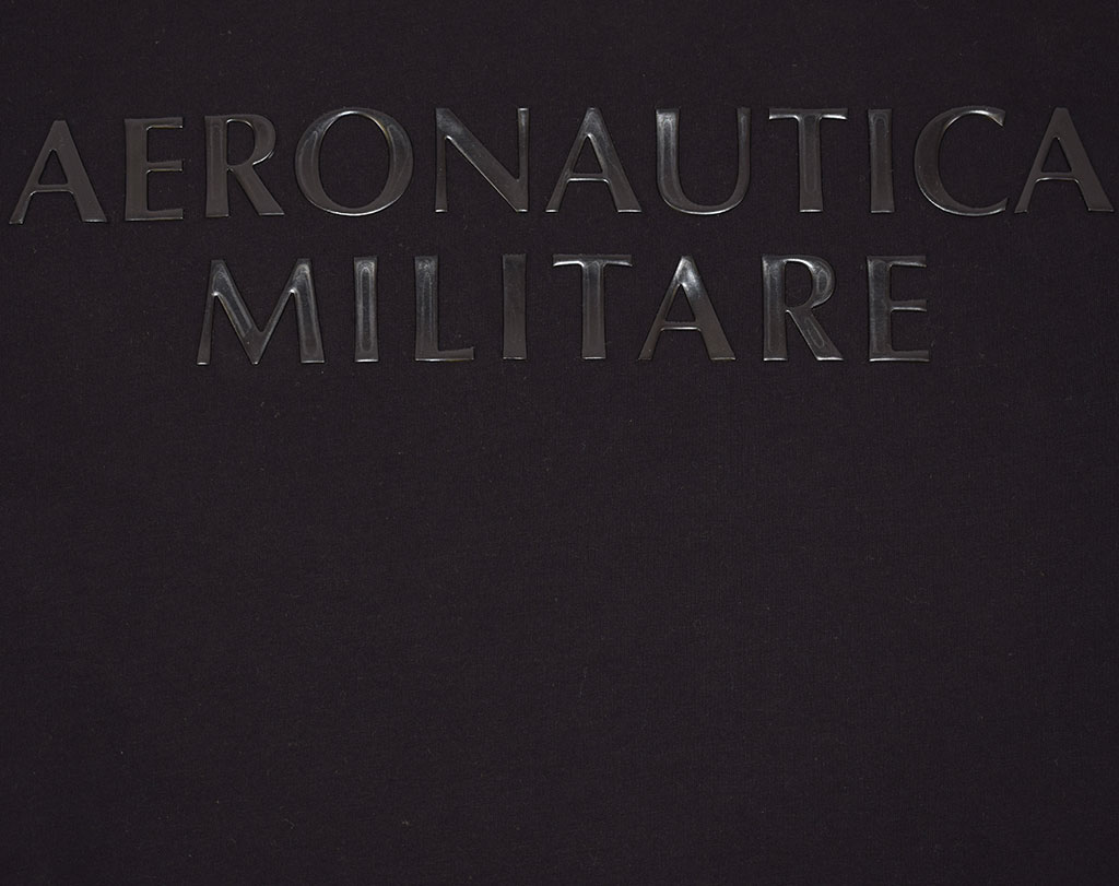 Футболка AERONAUTICA MILITARE FW 19/20 jet black (TS 1643)