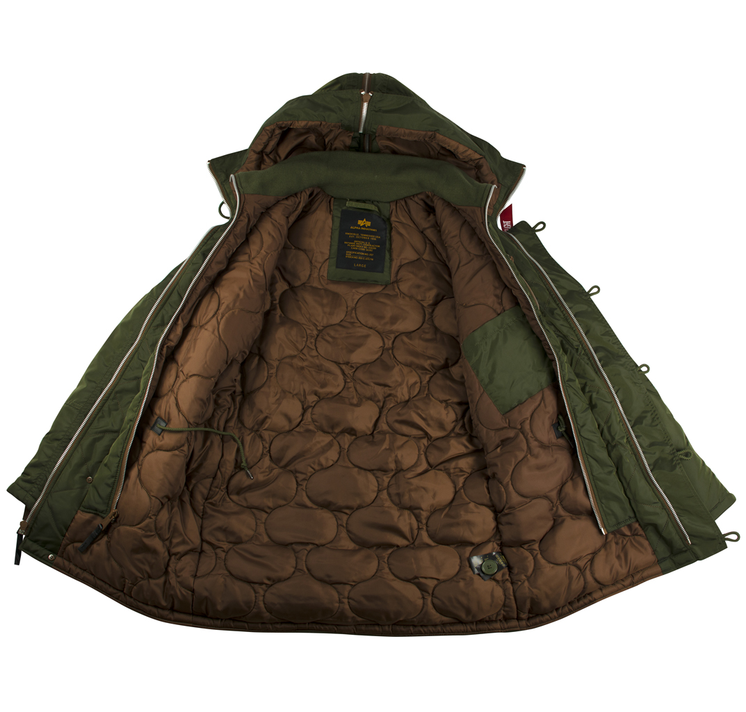Аляска ALPHA INDUSTRIES DISCOVERER dark green 