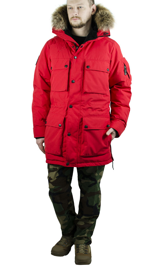 Куртка-аляска ARCTIC EXPLORER SP-19 red 