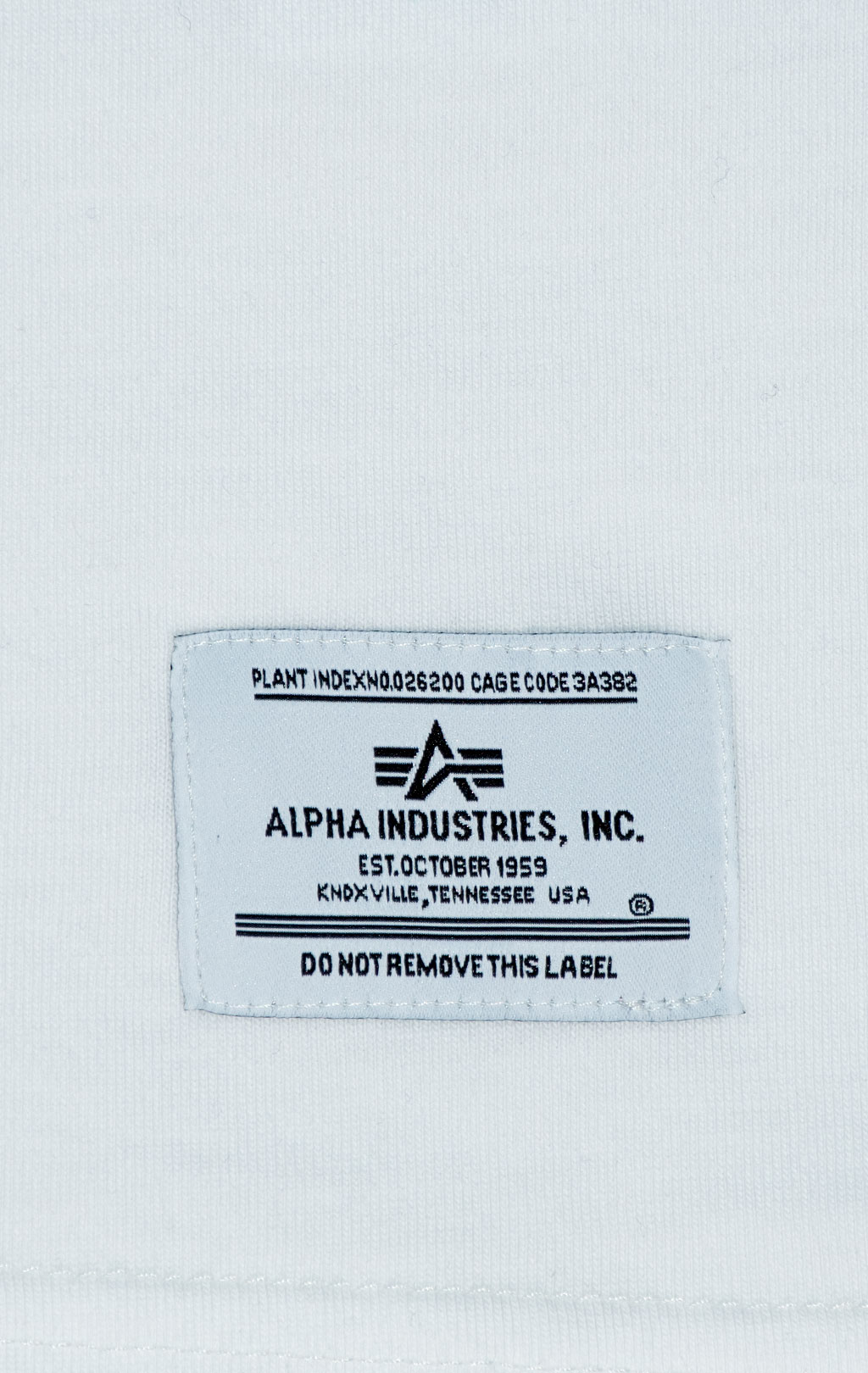 Футболка ALPHA INDUSTRIES ALPHA LIGHT BULB TEE SS 25 m white 