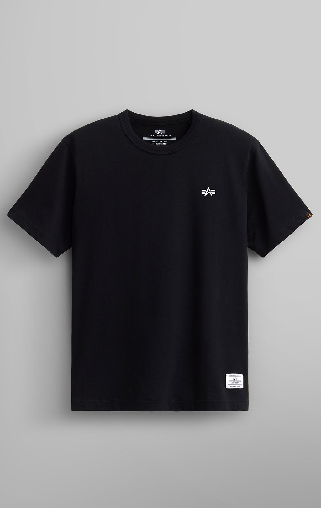 Футболка ALPHA INDUSTRIES ALPHA MA-1 TEE SS 24 black 