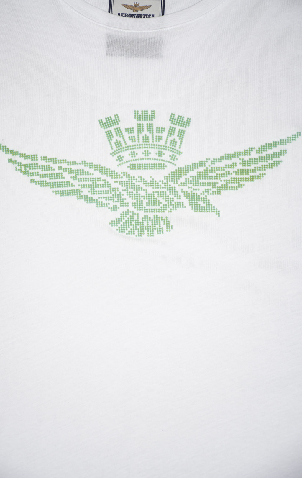 Женская футболка AERONAUTICA MILITARE SS 24/TR bianco ottico (TS 2223) 