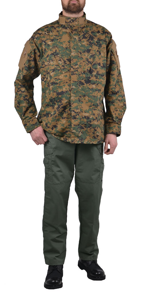 Китель полевой BDU rip-stop digital woodland
