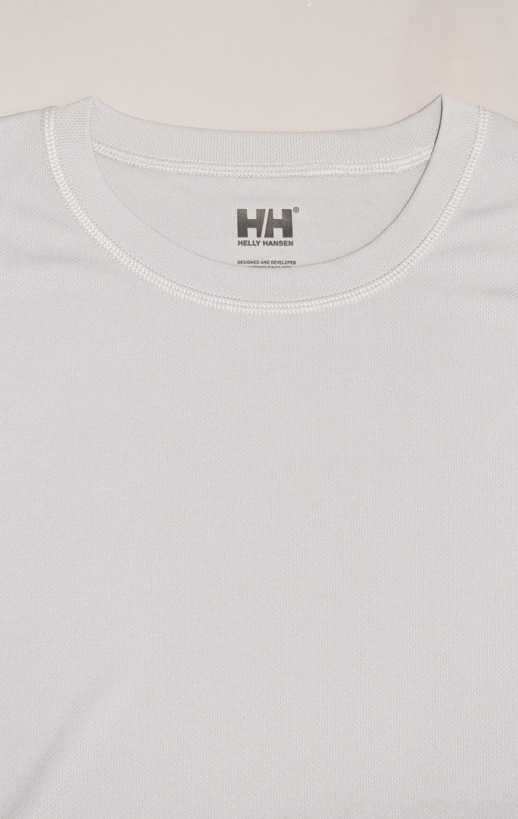 Термофутболка HELLY HANSEN HH TECH T-SHIRT 100%полиэстер FW 23/24 light grey (48363) 