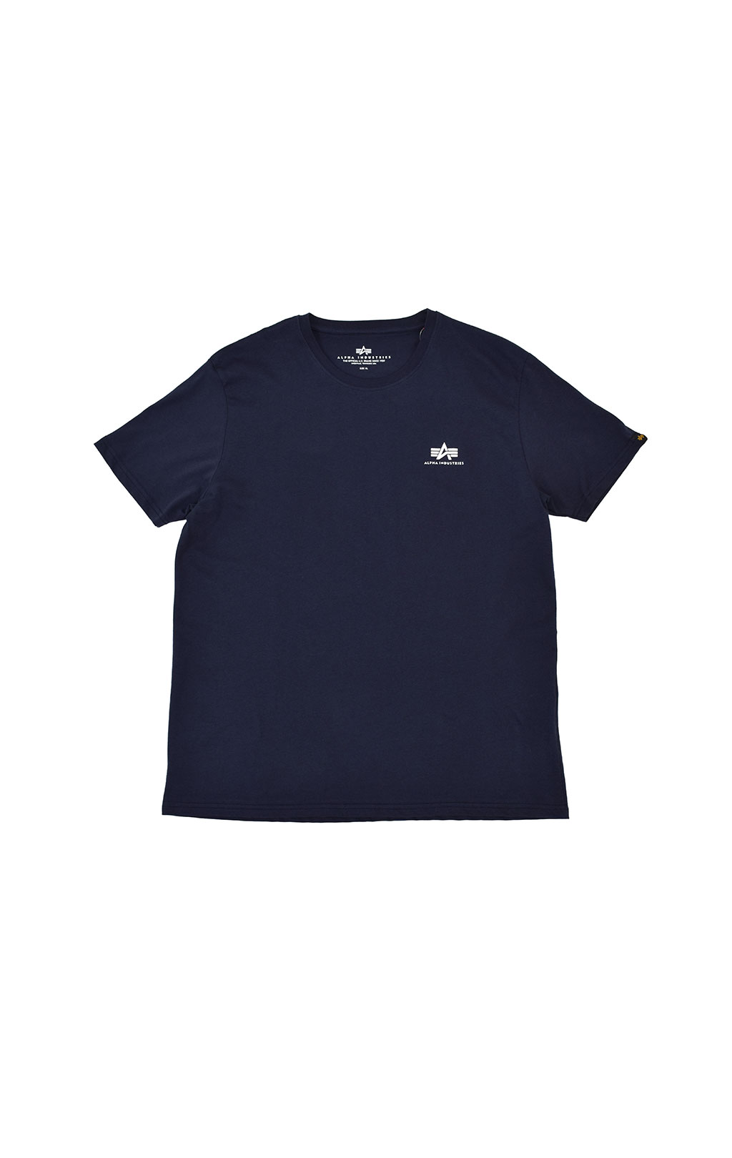 Футболка ALPHA INDUSTRIES BASIC T SMALL LOGO rep. blue 