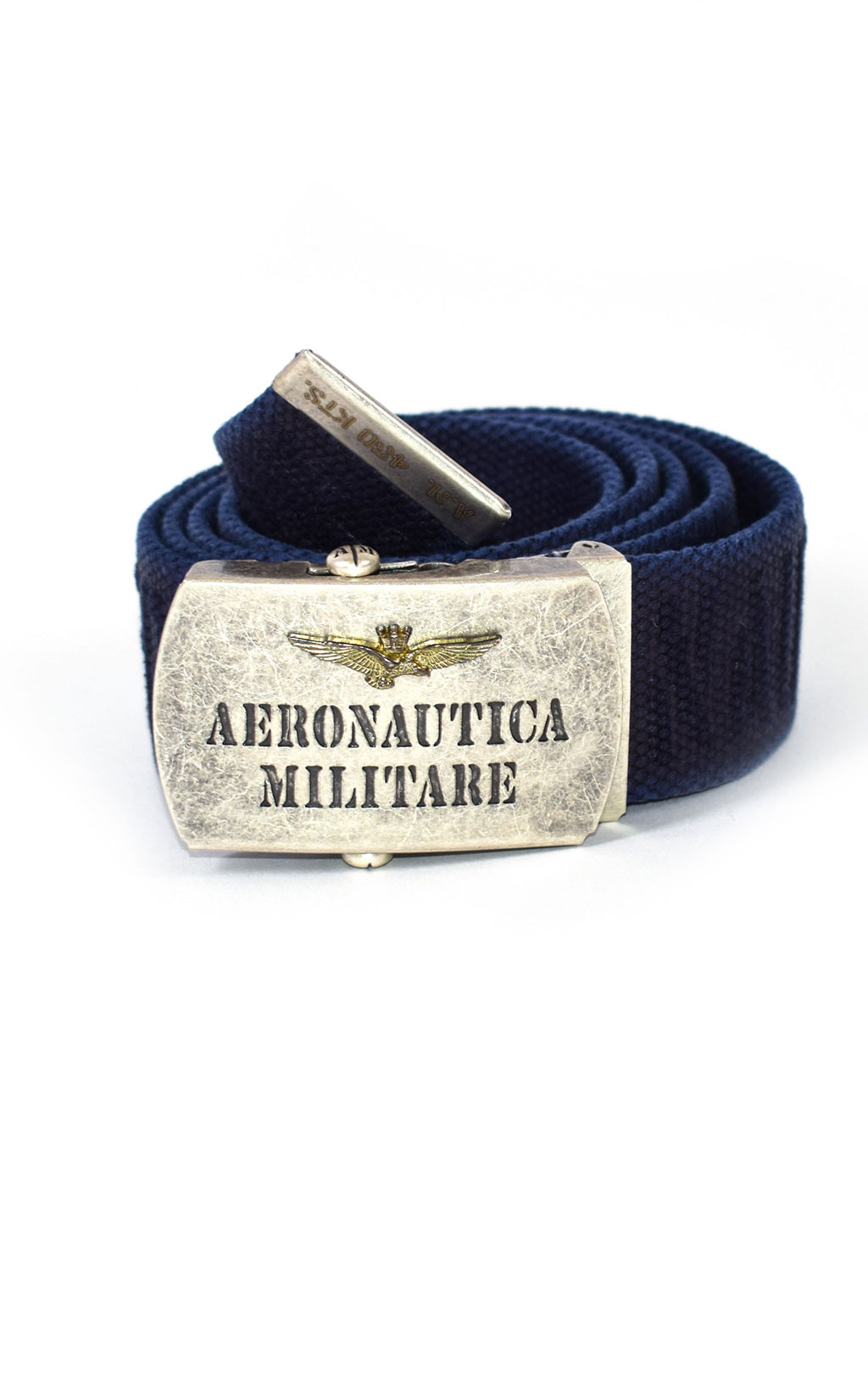 Ремень тканевый AERONAUTICA MILITARE FW 21/22/IT blue navy (CI 271) 