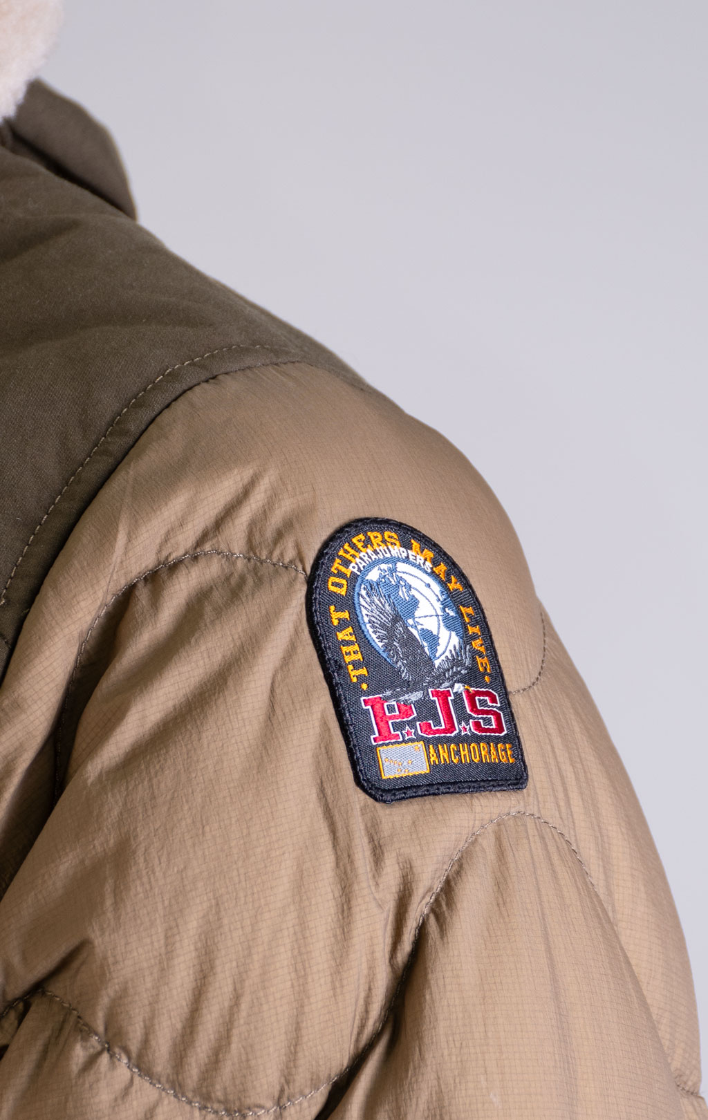 Куртка-пуховик PARAJUMPERS AKUTAN FW 25/26 earth/deep moss 