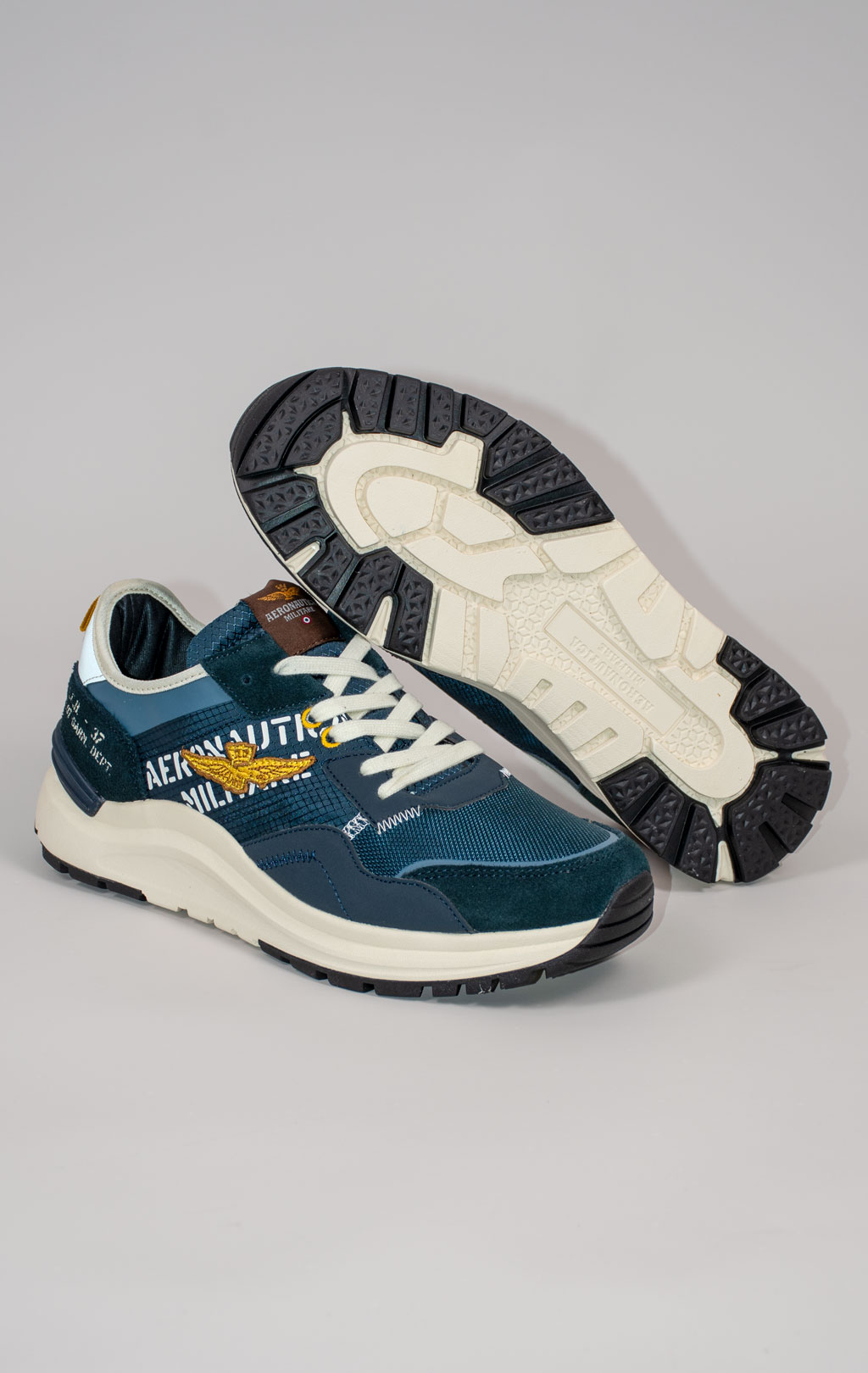 Кроссовки AERONAUTICA MILITARE SS 25/CN blue navy (SC 286) 