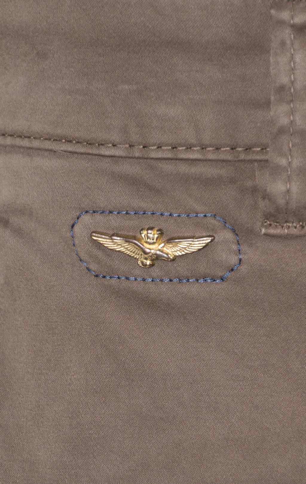 Брюки-карго AERONAUTICA MILITARE плотные FW 24/25/AL light mud (PA 1329) 