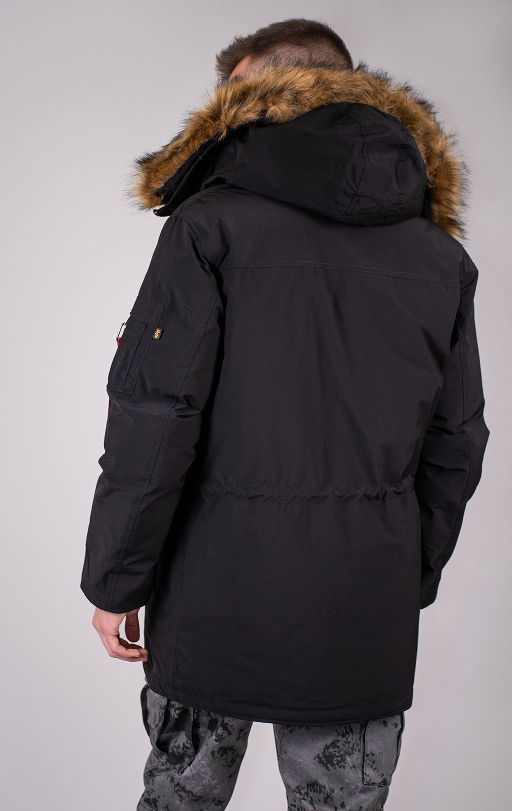 Аляска ALPHA INDUSTRIES ALPINE PARKA GEN-II N-3B FW 24/25 black 