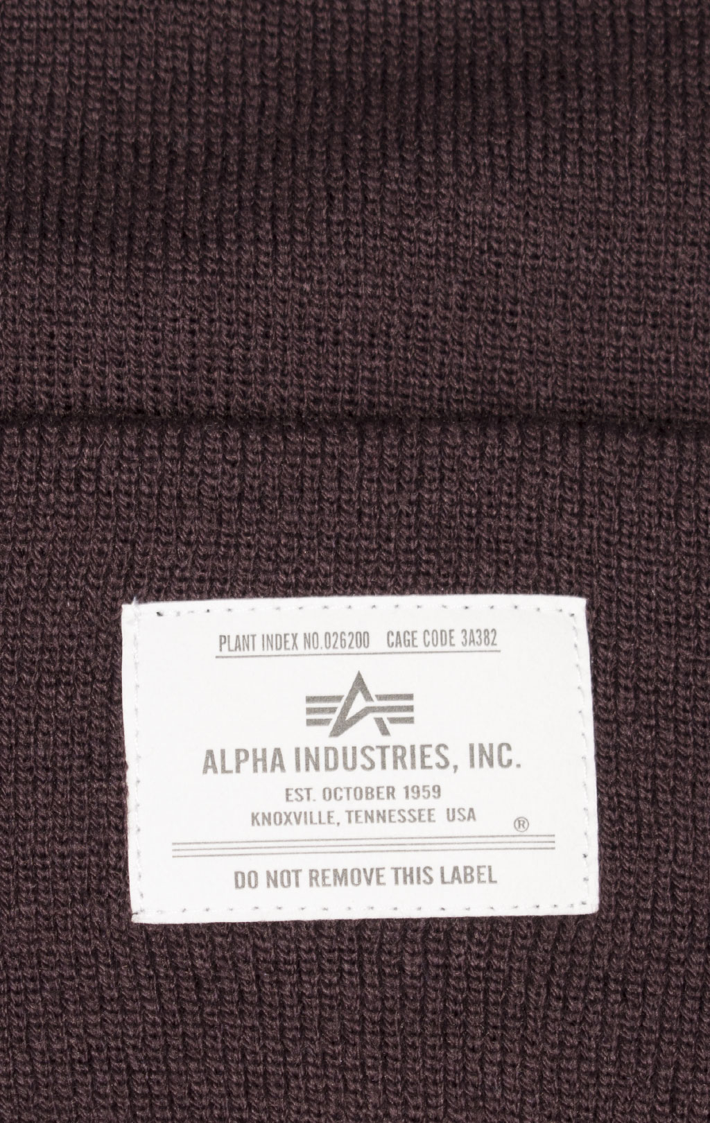 Шапка ALPHA INDUSTRIES ESSENTIAL BEANIE FW 23/24 berry 