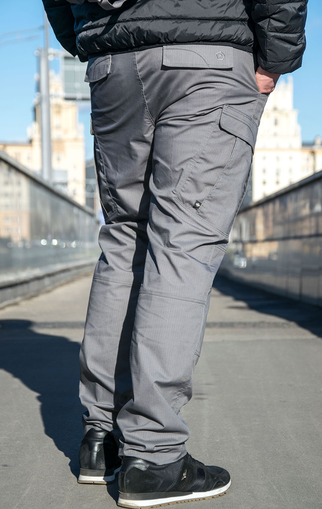 Брюки тактические Pentagon ARIS big size хлопок35%/полиэстер65% grey wolf 05021 