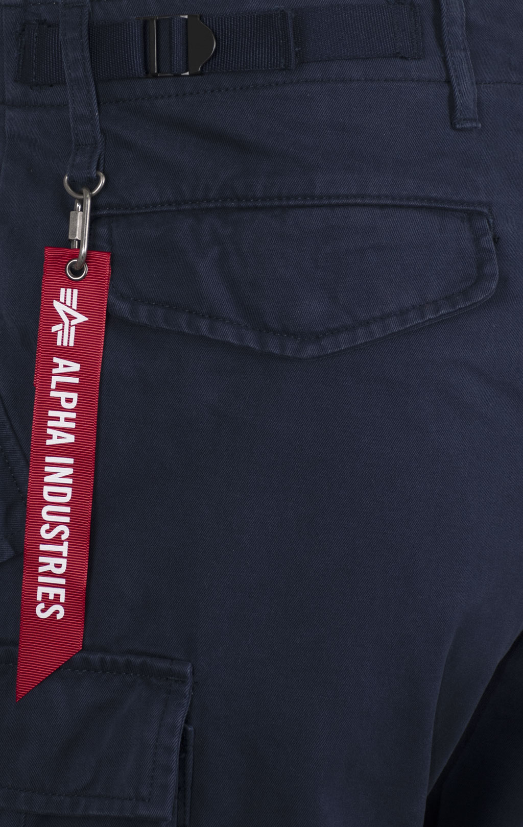Брюки-карго парашюты ALPHA INDUSTRIES M-65 PANT плотные FW 24/25 replica blue 