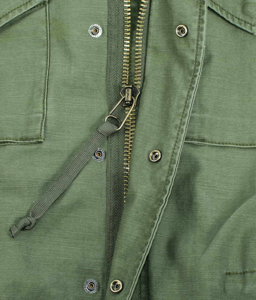 Ветровка ALPHA INDUSTRIES VINTAGE M-65 olive washed 