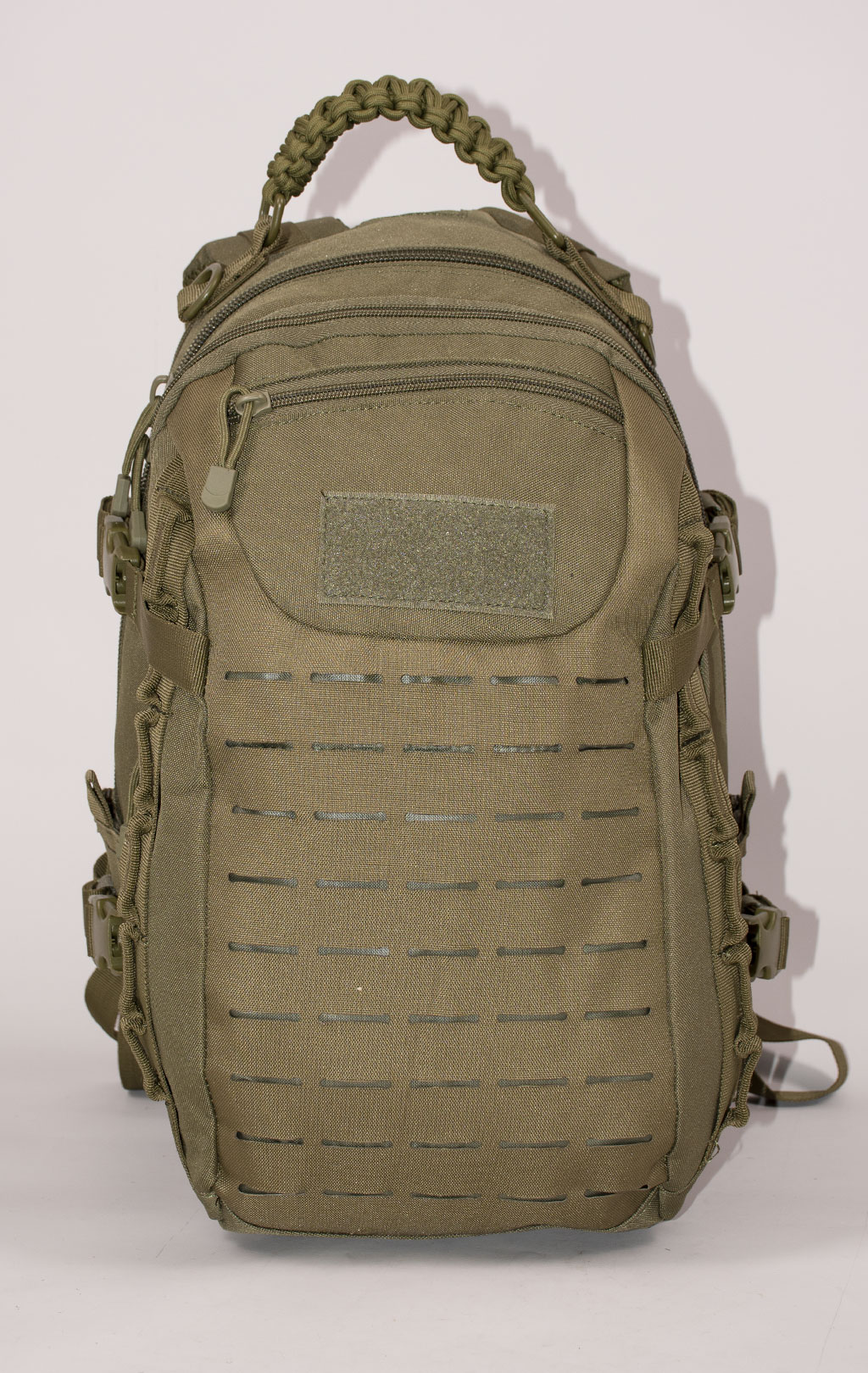 Рюкзак тактический 30L front laser cut, paracord olive BS-544 Китай